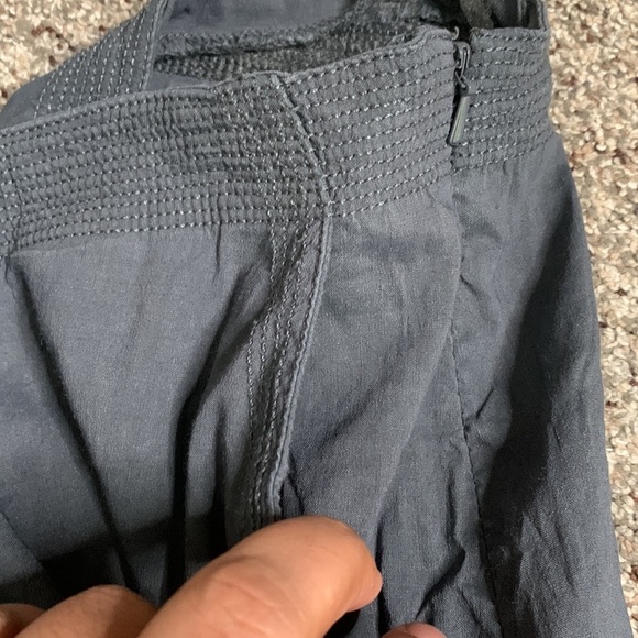 Eileen fisher gray linen blend pants size medium - Picture 6 of 7